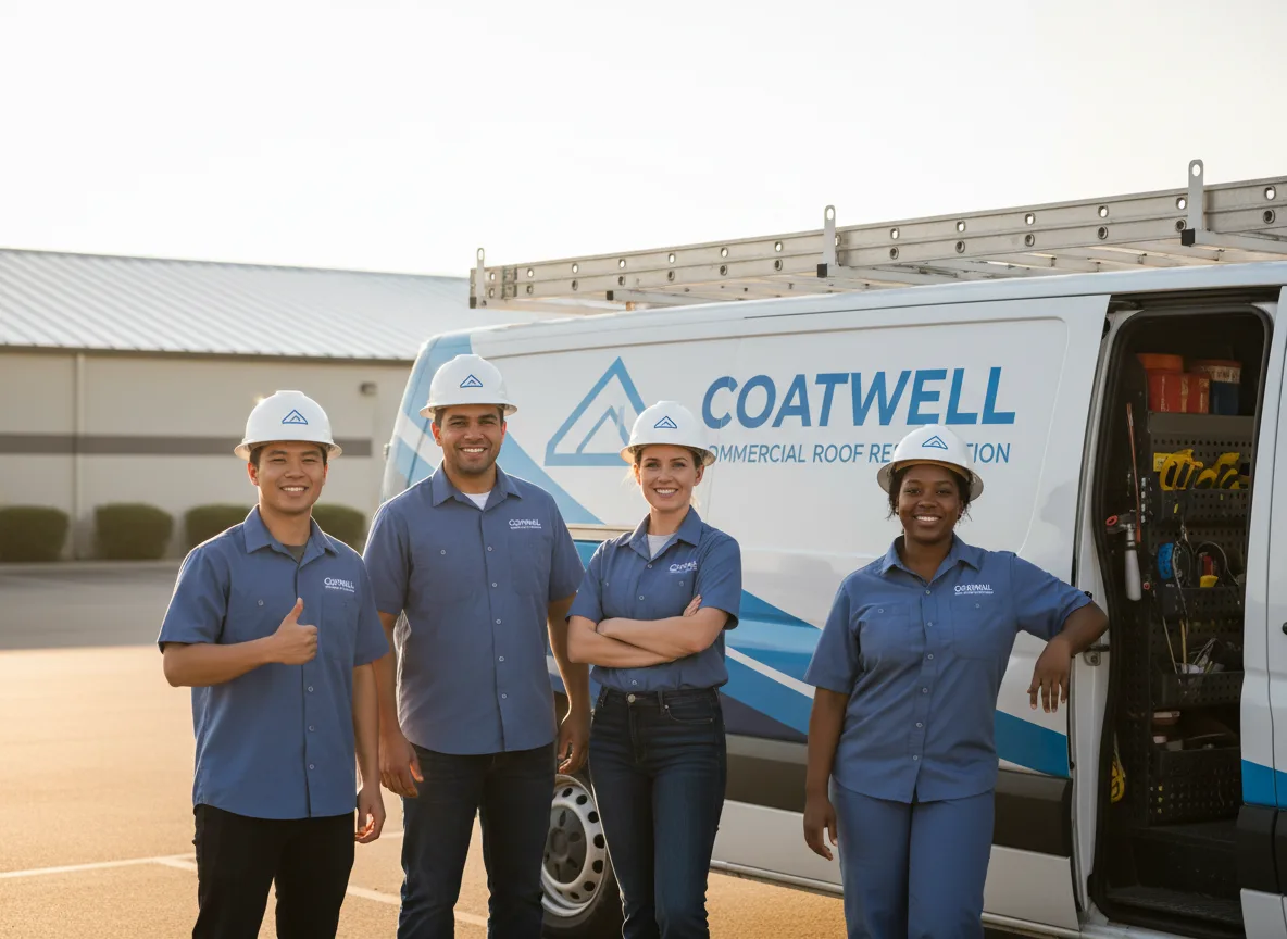 Commercial roof coating company in Catarina, TX